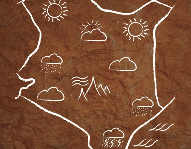 Weather patterns and symbols in Western Kenya