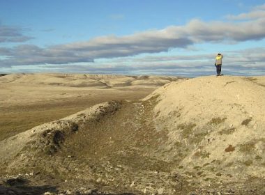 Arctic tundra, Victoria Island, Nunavut.