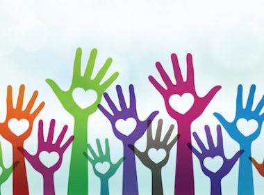 Volunteer hands Fotolia_70765048