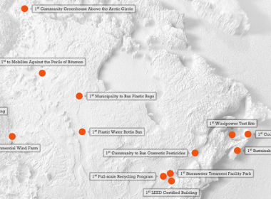 A\J's list of trailblazing communities in Canada.